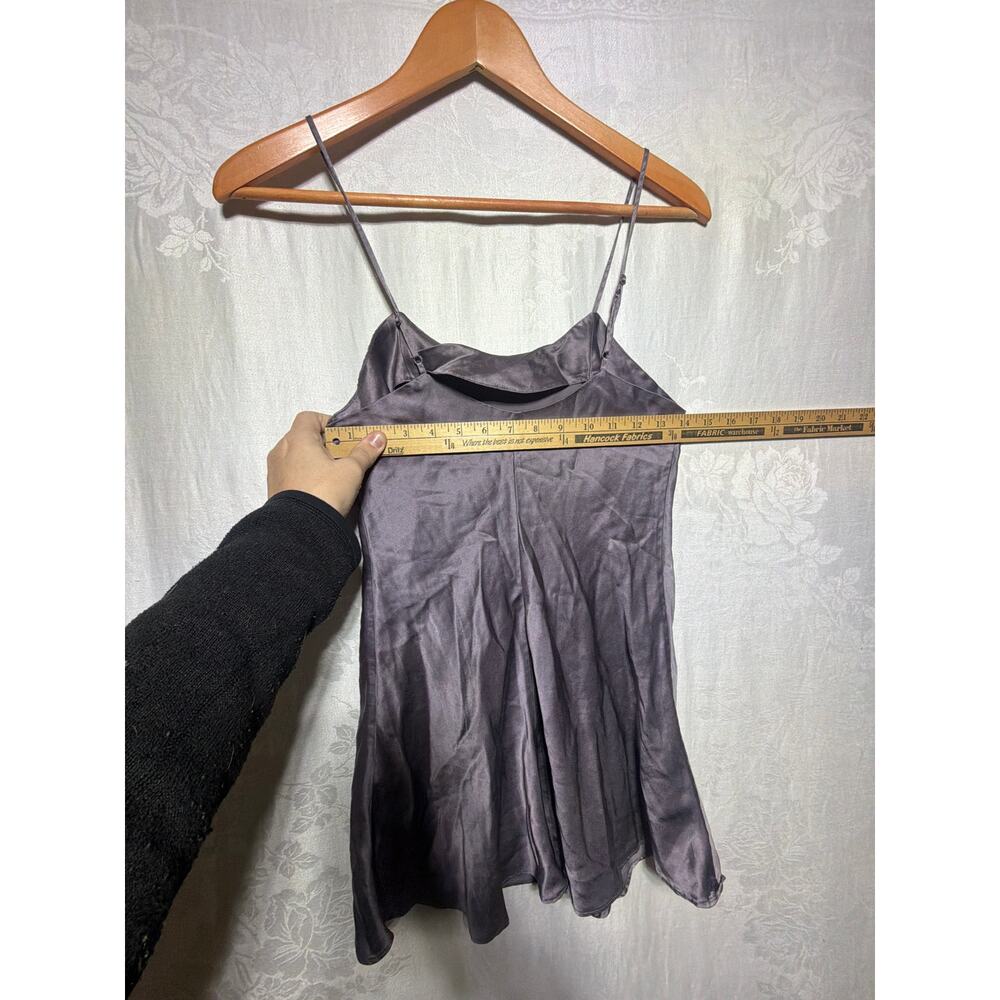 The Lingerie Collection Slip Dress P XS Purple 100% Silk - Picture 3 of 6